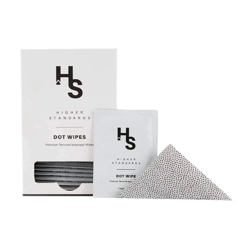 Higher Standards dot wipes box (30 pieces)