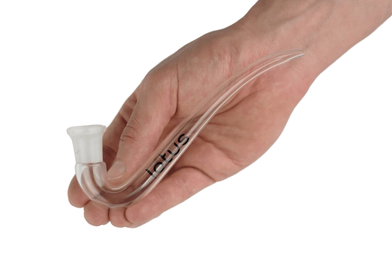 Lotus Glass Pipe (Sherlock) 14 mm