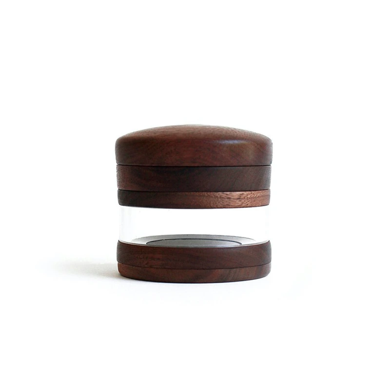 Marley Natural Black Walnut Large Four Piece Grinder