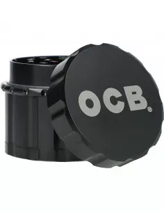 OCB Premium 4-Part Herb Grinder with Pollen Screen