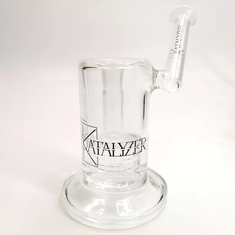 Phil Trathor Glass Bubbler with Percolator 17cm