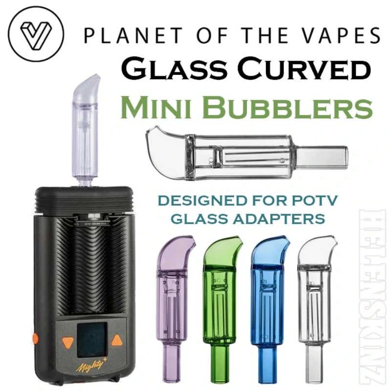 POTV Glass Curved Mini Bubbler