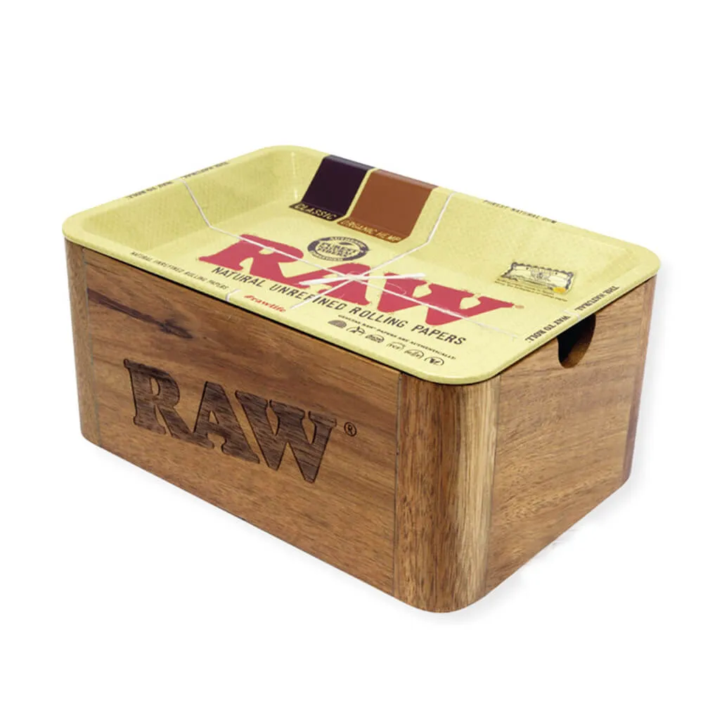 RAW Cache Box Mini-Tablett + Holzbox