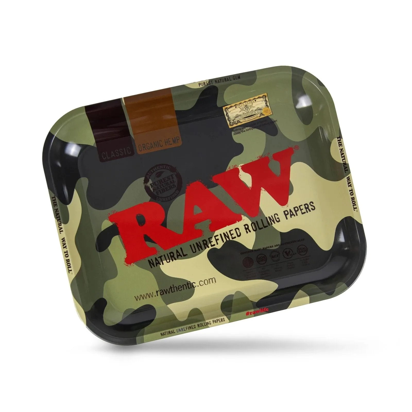 RAW Camo Army Großes Drehtablett made of Metall