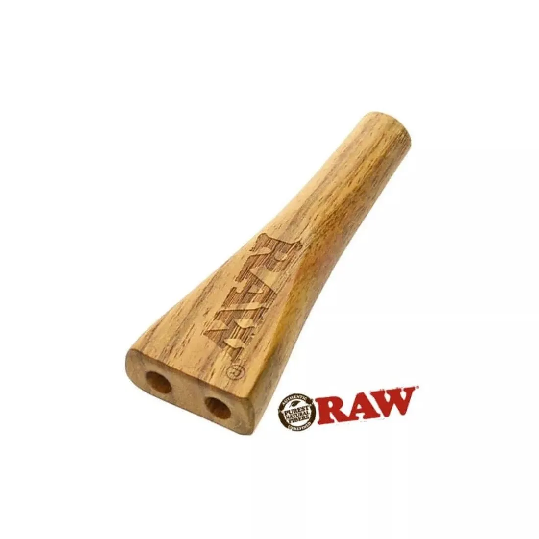 RAW Double Barrel – Drewniany uchwyt na 2 jointy