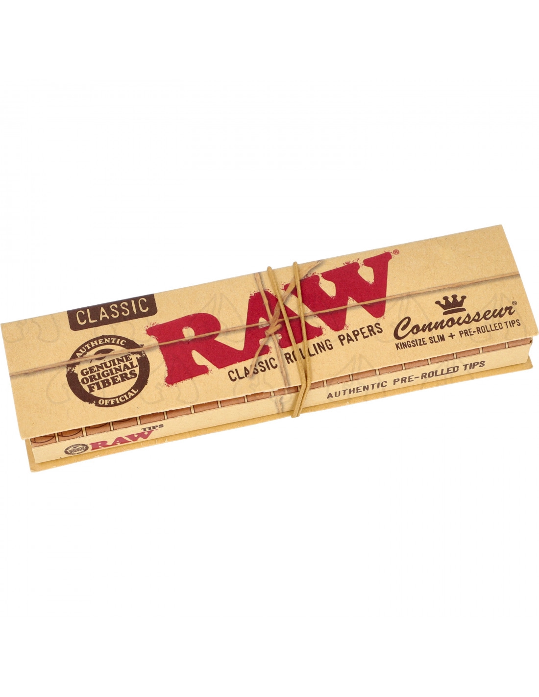 RAW Masterpiece King Size Slim Rolling Papers with Tips