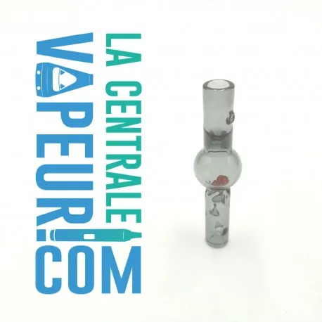 Ricardo Bulle Smoked Glass Stem for Tip