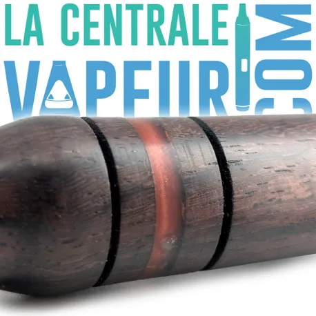 Rosewood stem with brown mica