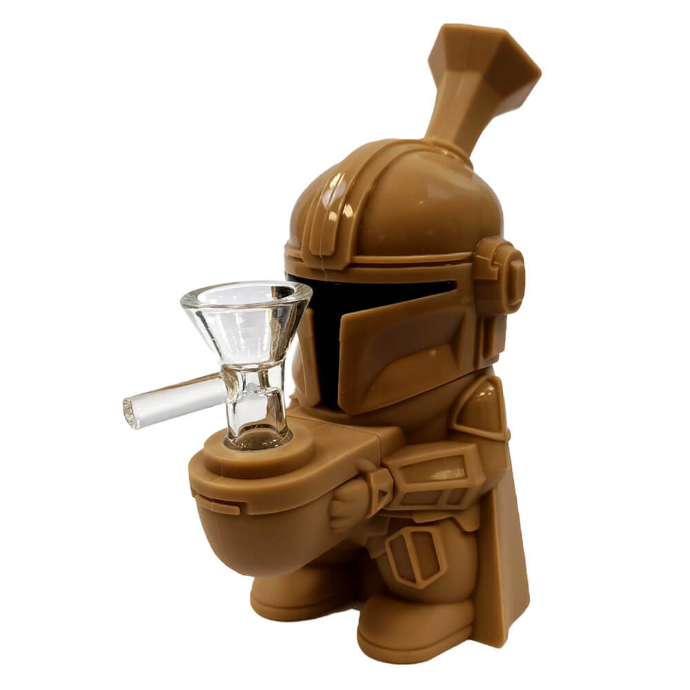 Space Hero Silicone Bubbler 15cm