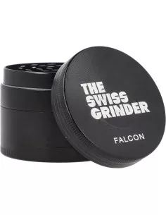 SWISS Falcon Premium 4-Part Herb Grinder 55mm