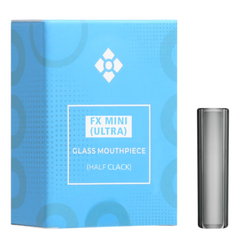 WOLKENKRAFT FX MINI ULTRA Glass Mouthpiece Black