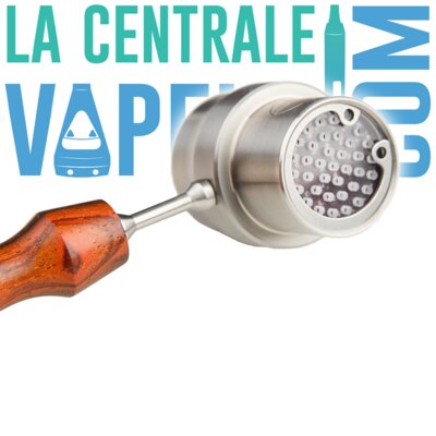 FlowerPot B2 Ball Vaporizer aus massivem Edelstahl