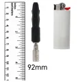 DynaVap The B2 – Größenansicht mit 92-mm-Längenangabe