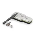 DynaVap HyperDyn – Gerät mit geöffnetem Tin Case und Zubehör