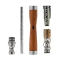 DynaVap WoodWynd – zerlegte Bauteile