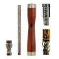 DynaVap WoodWynd – zerlegte Bauteile