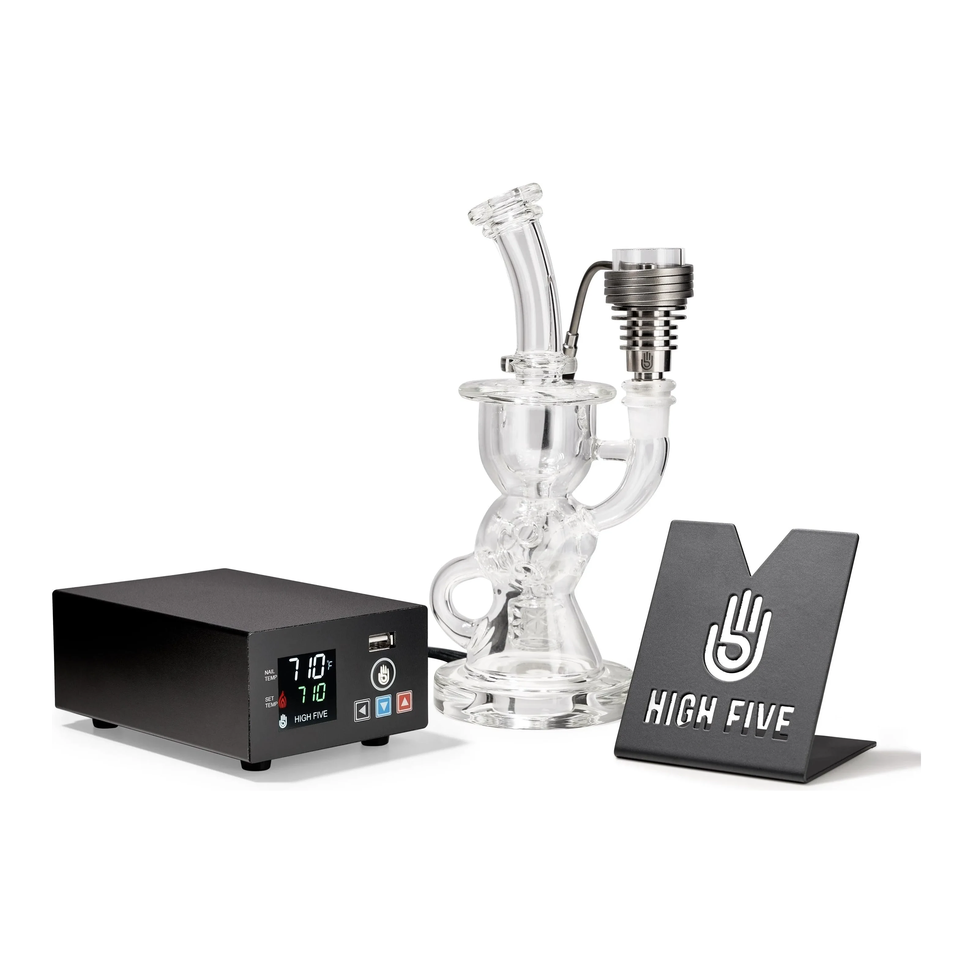High Five LCD E-Nail Hybrid Nail Rig Kit