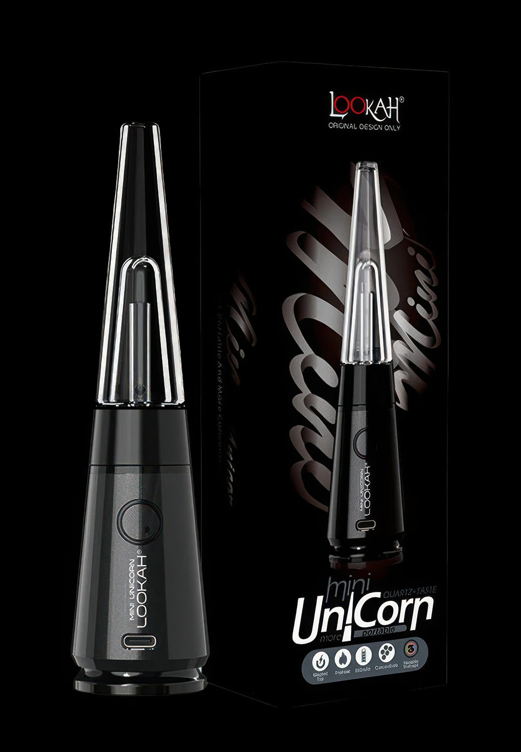 Lookah Unicorn Seitenansicht
