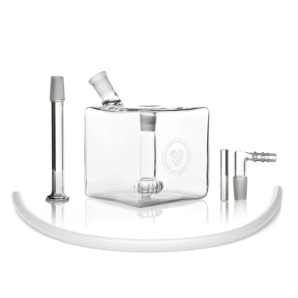 POTV Cloud Cube Glass Bubbler