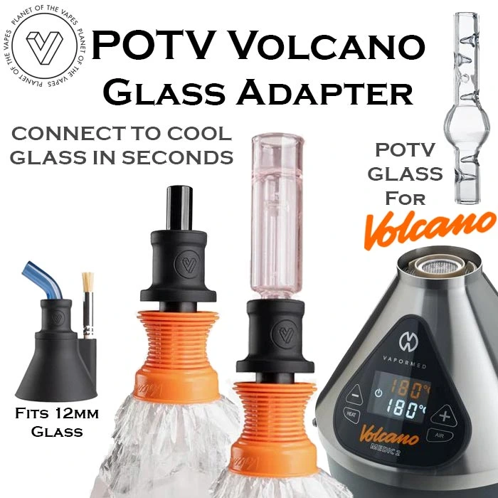 POTV Volcano Glass Adapter