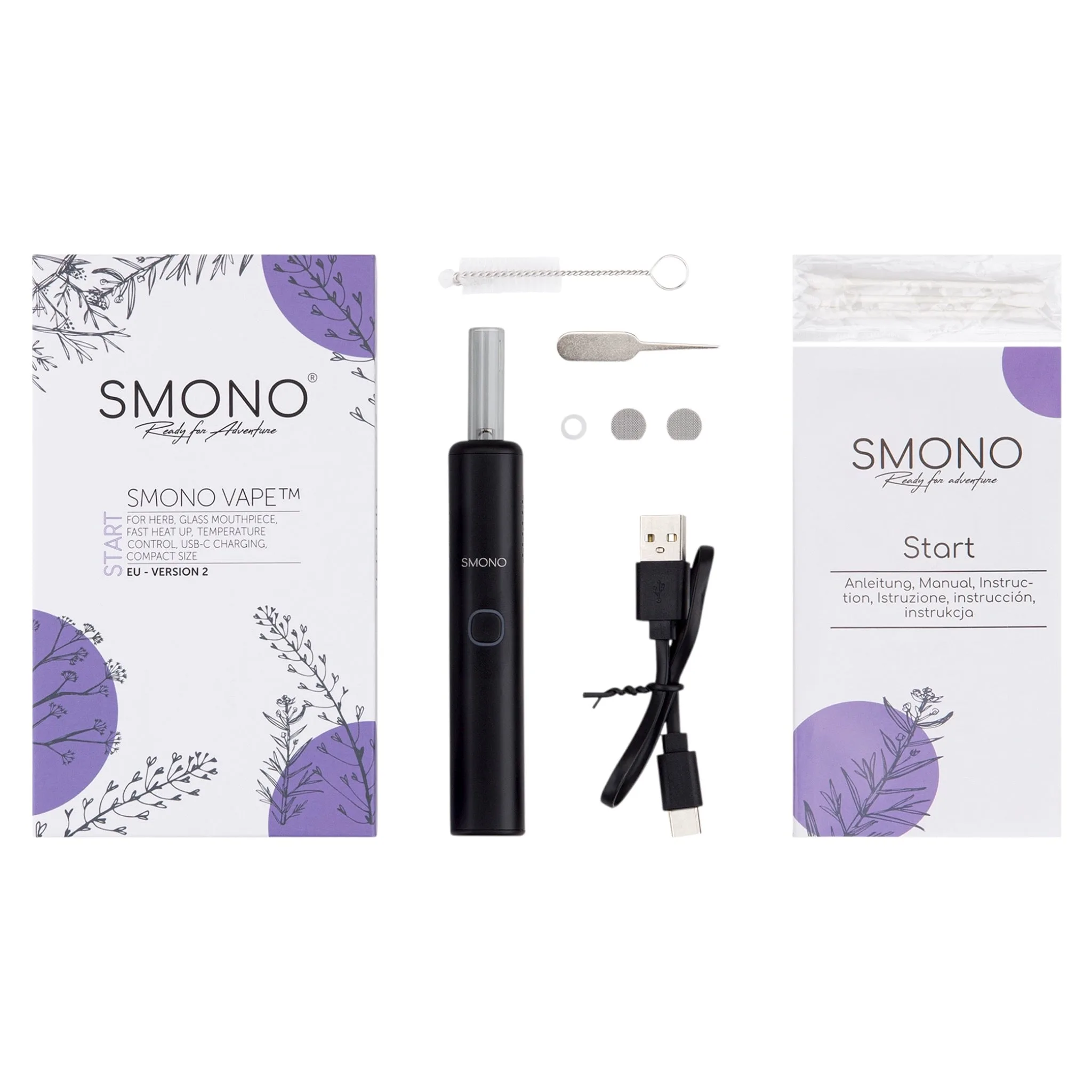 Smono Start Lieferumfang