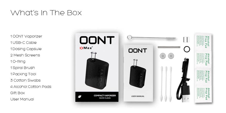 XMAX OONT PRO Lieferumfang